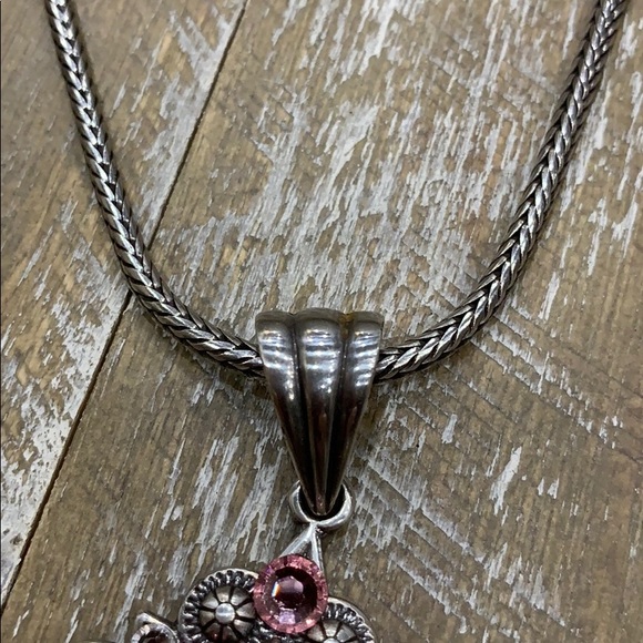 SALE 🥂Sexy pink crystal necklace - Picture 6 of 8